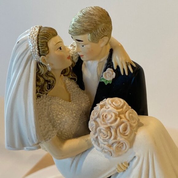 Wedding cake topper. Bride and Groom. Never used - Picture 2 of 6